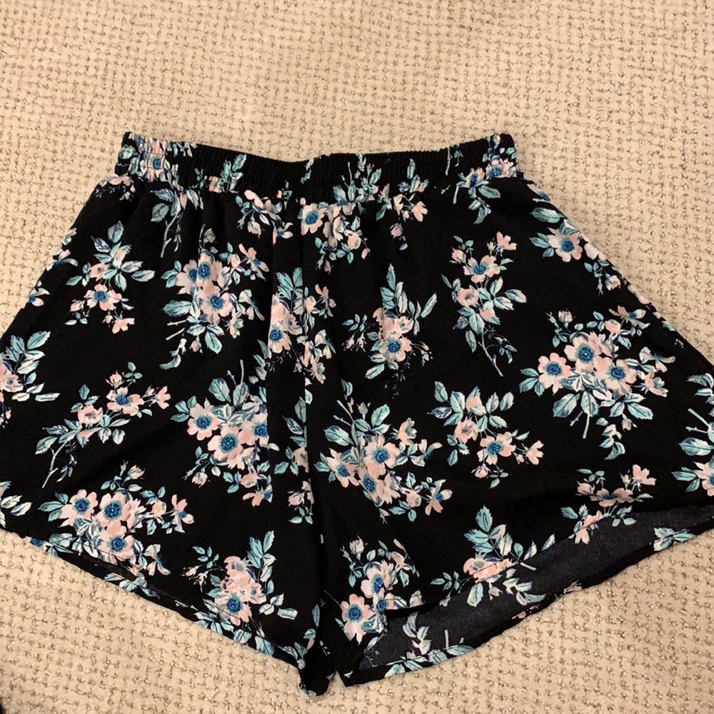 floral skort